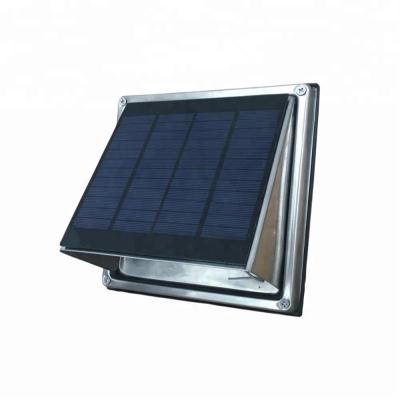 China 2.5w stainless steel solar vent with stainless steel housing for sale