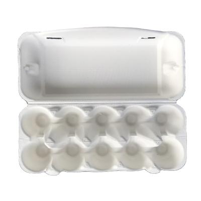 China Biodegradable + Recycled Bagasse Anti-collision Degradable Egg Box for sale