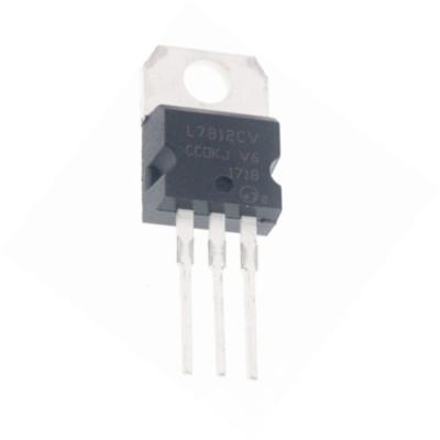 China Check with us new and original IC chip electronic components L7812CV integrated circuit transistor TO220 for sale