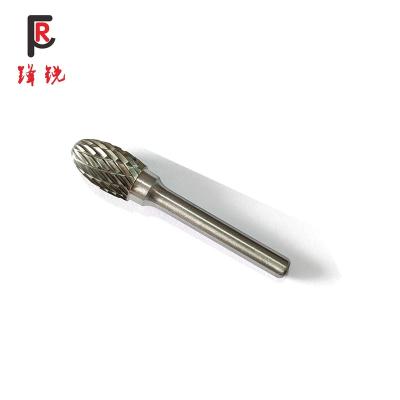 China Factory Sale High Quality Tungsten Carbide Rotary Files Type E0813 Cemented Carbide Burrs Shape E; Oval for sale