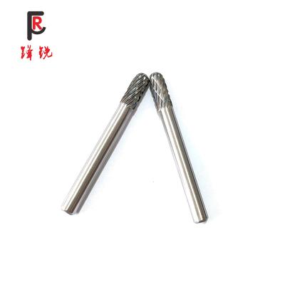 China Durable C model Power Tool Accessory Cemented Carbide Rotary Files For Deburring Milling Chamfering Tungsten Carbide Rotary Burrs for sale