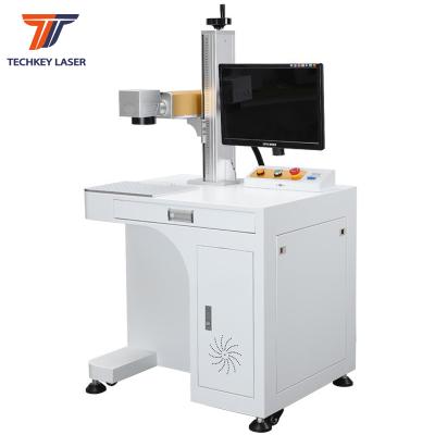 China Laser Marking Portable 10w 20w Laser Fiber Marking Machine for sale