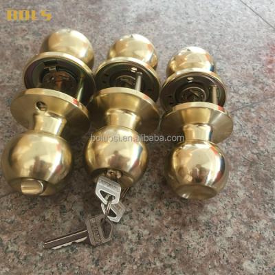 China dormitory hotel sliding door knob lock made in china for sale