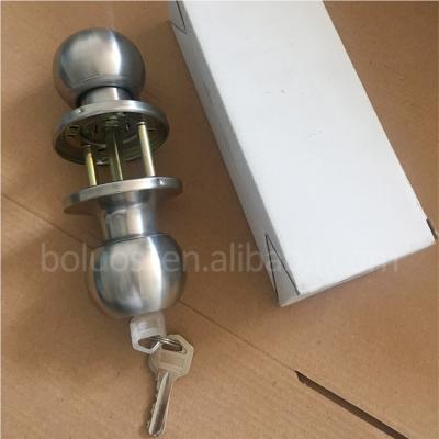 China Dorm ss201 Tubular Wc Keys Knob Door Lock Style for sale