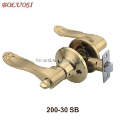 China Entry Lever Lock Door Handle Zinc Alloy Aluminum Tubular Locks for sale