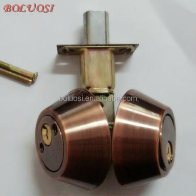 China China factory double entry lockset deadbolts for sale