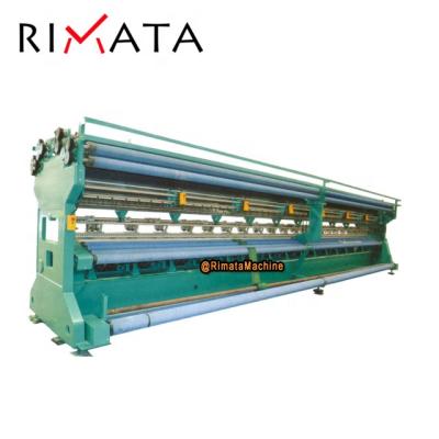 China Prodoction Industrial Net Warp Knitting Machine For Fish Netknotless Mesh Net Raschel Loom Knitting Machine for sale