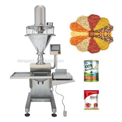 China 2g to 100g Semi Automatic Food Spice Powder Packing Machine Filling Spices for sale