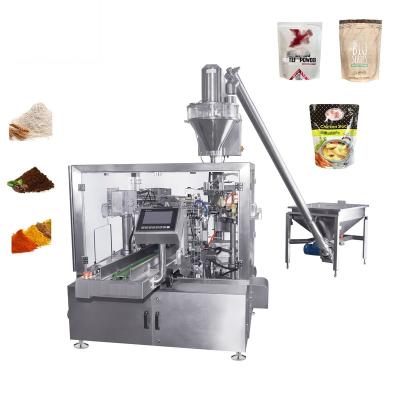 China Food Gusset Pouch Powder Packing Machine for sale