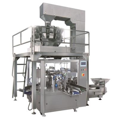 China Food Premade Doypack Automatic Ziplock Potato Chips Packing Machine for sale