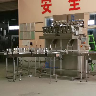 China Automatic Food Cup Granule Filling And Sealing Line Conveyor Machine For Powder for sale