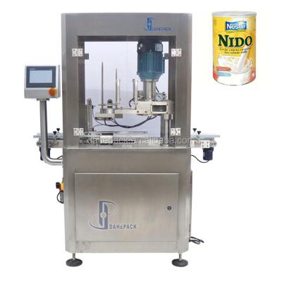 China Food Vacuum Can Seamer Nitrogen Tin Can Sealing Machine for sale