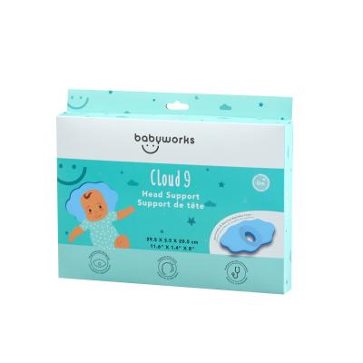 China Recyclable Baby Supplies Packaging Box With Hook Coated Paper Box Custom Printing Soap Box for sale