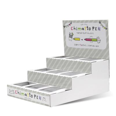 China Factory Price High Quality Recyclable Corrugated Template Cardboard Paper Display Box for sale