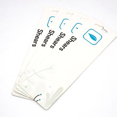 China paper & Double Sided Printed Cheap Cardboard Label Cardboard Printing Customized Blister Card OEM for sale