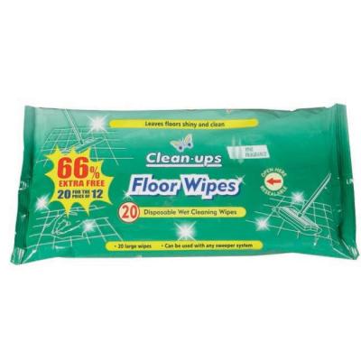 China Kill 99.9% Germs Household Floor Wipes Disposable Wet Wipes For Floor for sale