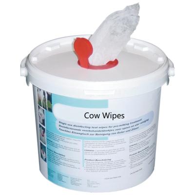 China Factory Price Farm Soft And Sweet Teat Cow Milk Wipes Wet Animal Use for sale