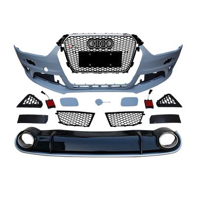 China Suitable for 09-19 Audi A4L body kit RS4 B9 PP material front and rear bumpers A4 (8W2) for sale