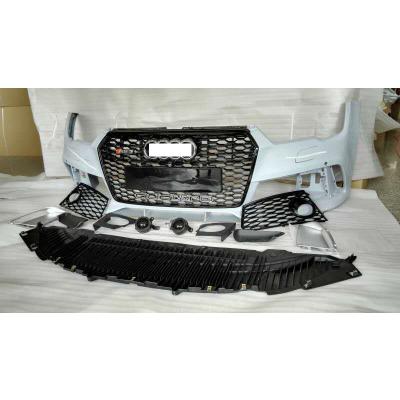 China Car part suitable for Audi A7 body kit upgrade RS7 pp front bumper material modification 2016-2017 for sale