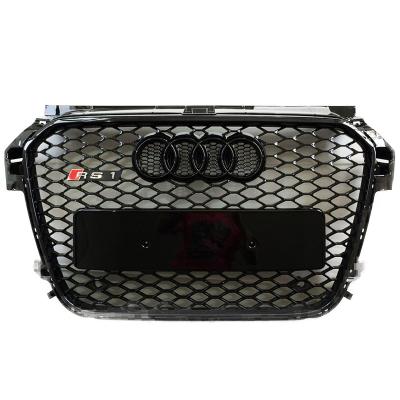 China ABS suitable for audi a1 upgrade rs1 body kit front bumper grill retrofit 2013-2015 for sale