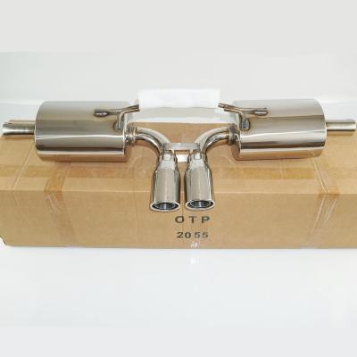 China 986 Boxster 2.5L 2.7L 3.2L 97-04 OTP PCS Boxster 986 2.5L 2.7L 3.2L 97-04 STAINLESS STEEL CATBACK BACKBOX EXHAUST for sale