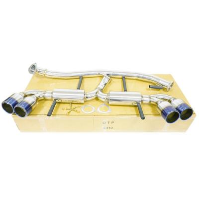 China SUS304 Stainless Steel OTP SS304 NS 09-17 Exhaust R35 Catback GTR With Titanium Coating for sale