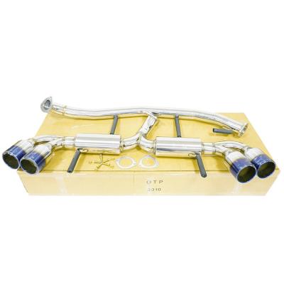 China SUS304 Stainless Steel OTP NIS San 09-17 Exhaust R35 Catback GTR With High Performance SUS304 Titanium Coating Stainless Steel for sale