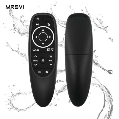 China 4 in 1 Pro Air Mouse G10S 2.4G Radio Backlit Fly Air Remote Control Mouse with Gyroscope and IR Study Remote Control for sale