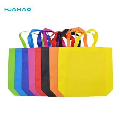 China Eco Friendly Non Woven Bag Handled Logo Printed Handled Shopping Bag Custom Made for sale