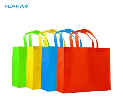 China Custom Handled Logo Bag Eco - Friendly Promotional Cheap Non Woven Shopping for sale