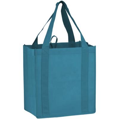 China Folding Style Eco Good Quality Promotional Handled Custom Non Woven Foldable Bag for sale