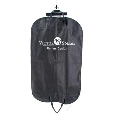 China Garment dust cover bag suit bags packaging garment bag with logo reusable with custom printed logo for sale