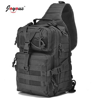 China Tactical Day Backpack Cheerful Outdoor Gear Molle Shoulder Bag Triangle Sling Military Backpack for sale