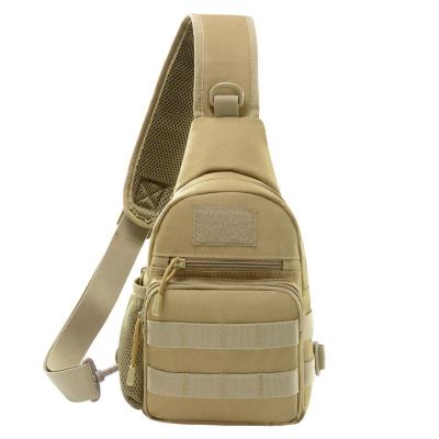 China Camouflage Joyful Outdoor Tactical Triangle Molle Day Backpack Gear Satchel Sling Military Chest Bag Messenger Chest Bag for sale