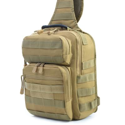 China Joyful Outdoor Travel Pocket Day Backpack Military Men Tactical Chest Messenger Rucksack Satchel Sling Gear Bag for sale