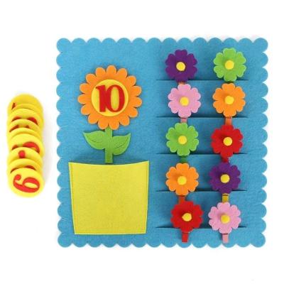 China Hot Selling High Quality Puzzle Early Education Toys Interest Kindergarten Teaching Toys Hanging Dish for sale