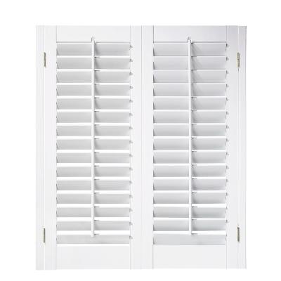 China Modern Luxury Interior Wooden Window Shutters Plantation Shutters for sale