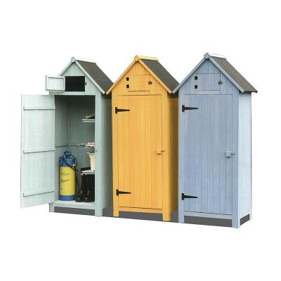 China Easily Assembled Waterproof Garden Tool House Wooden Plant Garden Storage Shed for sale