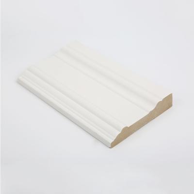 China Contemporary High Quality Gesso Coats MDF Baseboards For Sale for sale