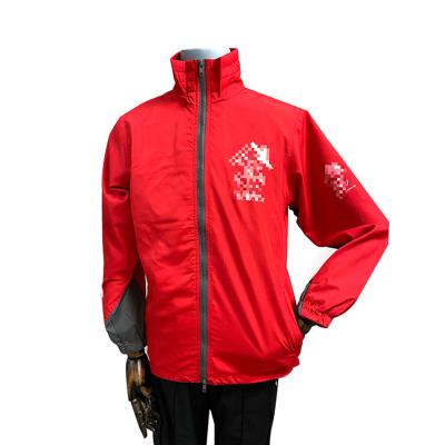 China Sustainable Factory wholesale men's printed casual oversized windbreaker jackets for customizable logo for sale