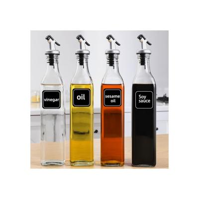 China Cheap Hot Sale High Quality Storage Frying Oil Dispenser Edible Glass Bottle Cover for sale