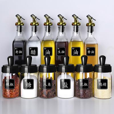 China Freshness Preservation 500ML Olive Oil Glass Control Dispenser Vinegar Pourer Bottle Kitchen Cooking UK for sale