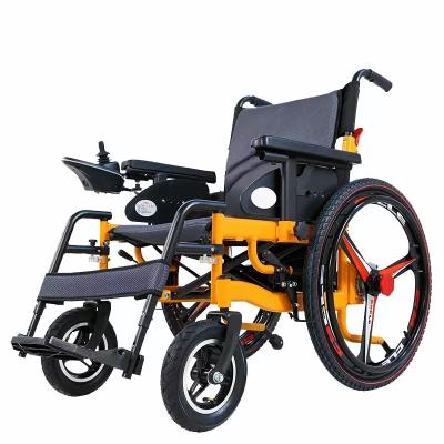 China 2023 Hot Selling Worlds Lightest Electric Wheelchair Portable Waterproof Lightweight Wheelchair Convenient for sale