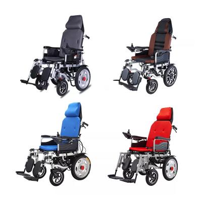 China 2023 Hot Selling Worlds Lightest Electric Wheelchair Aluminum Portable Waterproof Lightweight Wheelchair Convenient for sale