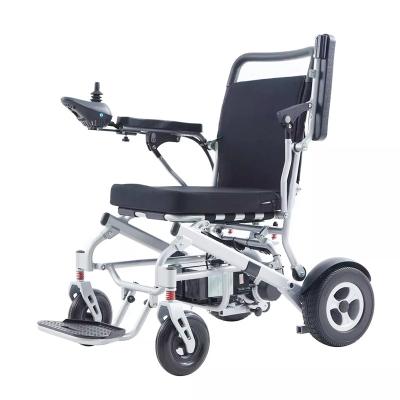 China Convenient Medical Brushless Motor Electric Wheelchair Lightweight Folding Power Wheelchair for sale