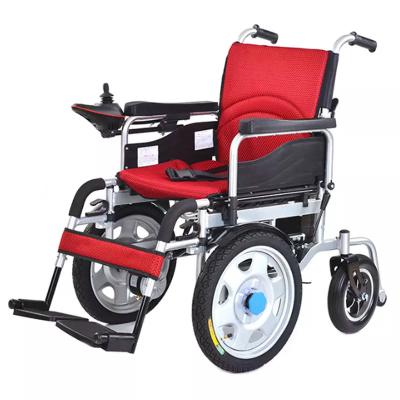 China Convenient Lightweight Remote Control Folding Electric Wheelchair For Disabled for sale