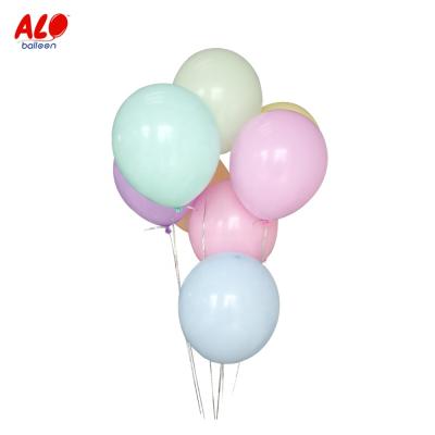 China Gift Toy Happy Anniversary Gift Latex Helium Balloons 12 Inch Pastel Party Balloon Toys for sale