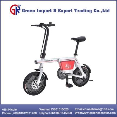 China 60km 2 Wheels Pedal Assist Folding Ebike Aluminium Alloy Frame for sale