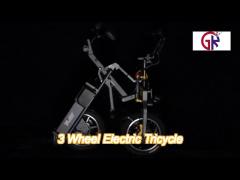 on sale front 2 wheels motorized foldable electric tricycle bike