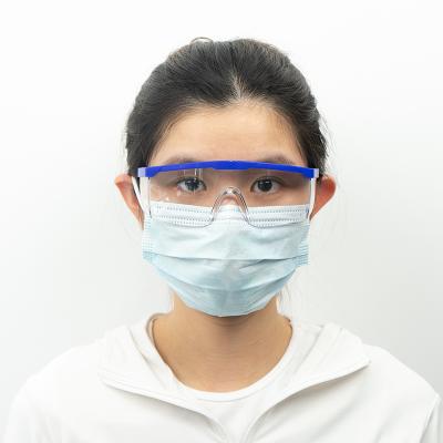 China Retractable Medical Safety Glasses Ultraviolet UV protective safety goggles for sale